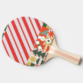 クリスマスピンポンパドル 卓球ラケット (横)