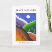 クリスマスピースオンアースウィンターエバグリーン シーズンカード (正面)