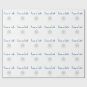 クリスマスピースオンアースビーチサンドドルパッター ラッピングペーパー (フラット)