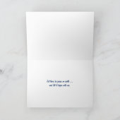 クリスマスピースグローブオーナメント シーズンカード (内部)