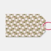 クリスマスピースドーブラブジョイホリデーナチュラル ギフトタグ (正面(横))