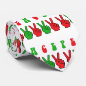 クリスマスピースハンド ネクタイ (ロール)