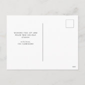 クリスマスピースホリディポストカード シーズンポストカード (裏面)