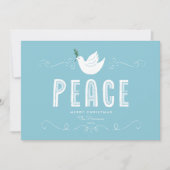 クリスマスピースホリデーカード シーズンカード (正面)