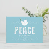 クリスマスピースホリデーカード シーズンカード (スタンド正面)