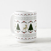クリスマスファウンマググ コーヒーマグカップ (正面左)