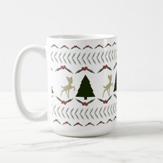 クリスマスファウンマググ コーヒーマグカップ (左)