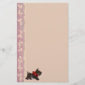 クリスマスファッションドショッピング文房具 便箋 (正面)