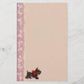 クリスマスファッションドショッピング文房具 便箋 (裏面)