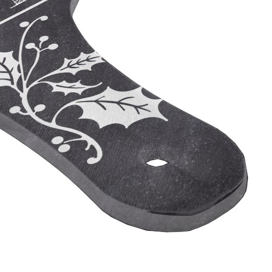 クリスマスファミリーのパーソナライズレシピ装飾品 カッティングボード (角)