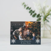 クリスマスファミリーカスタマイズの写真 シーズンポストカード (スタンド正面)