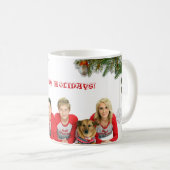 クリスマスファミリーコーヒーマグ コーヒーマグカップ (正面右)