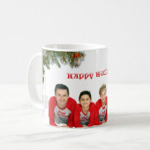 クリスマスファミリーコーヒーマグ コーヒーマグカップ (正面左)