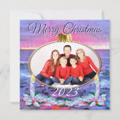 クリスマスファミリーサンセット0909 シーズンカード (正面)