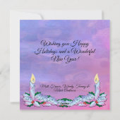 クリスマスファミリーサンセット0909 シーズンカード (裏面)