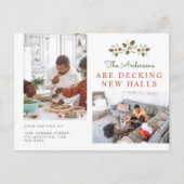 クリスマスファミリーデッキニューホールフォトムービング 案内ポストカード (正面)