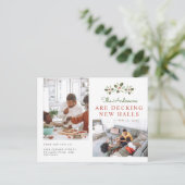 クリスマスファミリーデッキニューホールフォトムービング 案内ポストカード (スタンド正面)