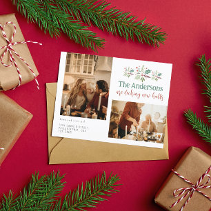 クリスマスファミリーデッキニューホールフォトムービング 案内ポストカード