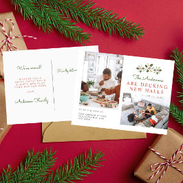クリスマスファミリーデッキニューホールフォトムービング 案内ポストカード
