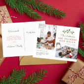 クリスマスファミリーデッキニューホールフォトムービング 案内ポストカード