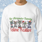 クリスマスファミリーネコフェスティバル Tシャツ