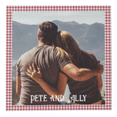 クリスマスファミリーフォトキューブ5写真、赤 フォトキューブ (右)