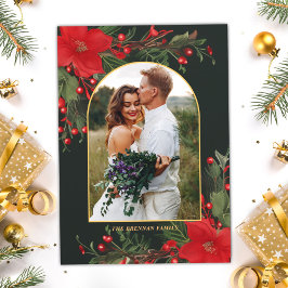 クリスマスファミリーフォトグリーン植物園 シーズンカード