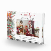 クリスマスファミリーフォトスクリプトベリー フォトブロック (右)