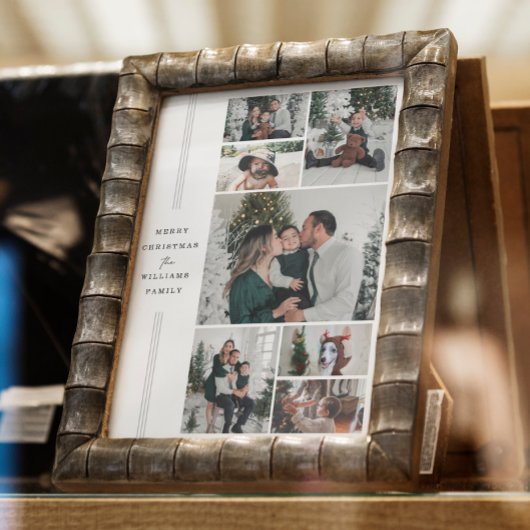 クリスマスファミリーフォトポスターおよびプリント ポスター