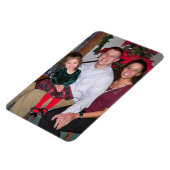 クリスマスファミリーフォト4 x 6ハッピーメモリーズ マグネット (左側)