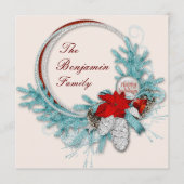 クリスマスファミリーホリデーズヴィンテージカスタムリース シーズンカード (正面)