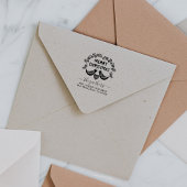 クリスマスファミリー名署名差出人住所 ラバースタンプ