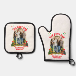 クリスマスファミリー懇親会「忙しザ・ワン」 鍋つかみ&鍋敷きセット