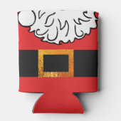 クリスマスファミリー記念サンタクロース柄 缶クーラー (裏面)