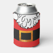 クリスマスファミリー記念サンタクロース柄 缶クーラー (缶裏面)