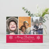 クリスマスファミリー3フォトスノーフレーク (スタンド正面)