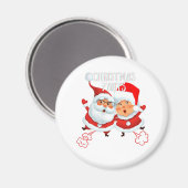 クリスマスファルト マグネット (正面/裏面)