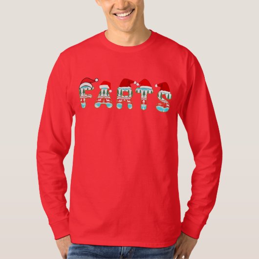 クリスマスファルト Tシャツ (正面)