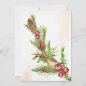 クリスマスファンシーは何も愛の駆け落ち 招待状 (裏面)