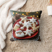 クリスマスファンシークッキー クッション (ブランケット)