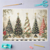 クリスマスファンシーツリー 薄葉紙 (クラフト)