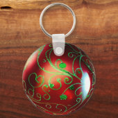 クリスマスファンシー飾り キーホルダー (正面)