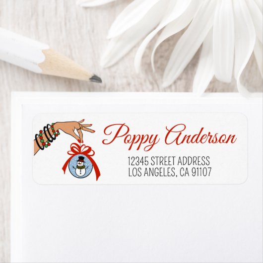 クリスマスファンシー飾り ラベル (インサイチュ)