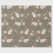 クリスマスファンシー ラッピングペーパー (フラット)