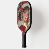 クリスマスファンタジー：ロマンチックなピックボールパドル ピックルボールラケット (左)