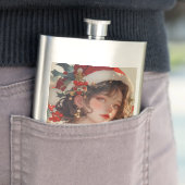 クリスマスファンタジー:ロマンチックな休日クラシックのフラスコ フラスク (インサイチュ)