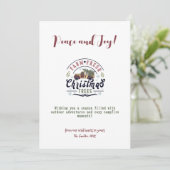 クリスマスファームトラックパインツリーアウトドアアドベンチャー シーズンカード (スタンド正面)