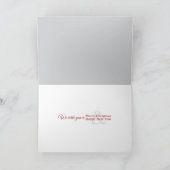 クリスマスファームポニーと猫 シーズンカード (内部)