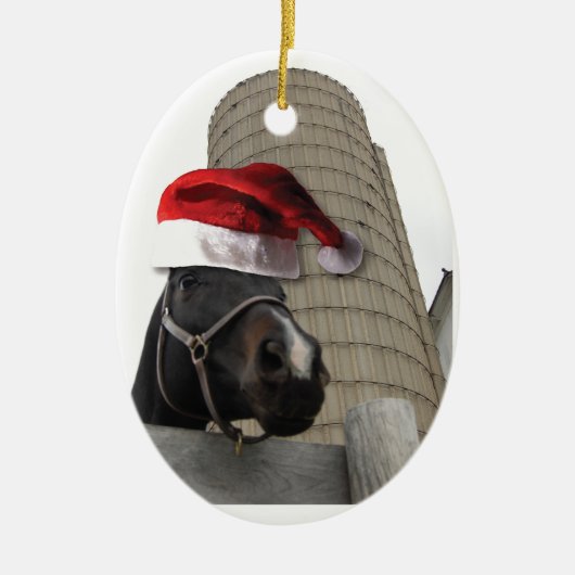 クリスマスファーム セラミックオーナメント (正面)