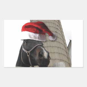 クリスマスファーム 長方形シール